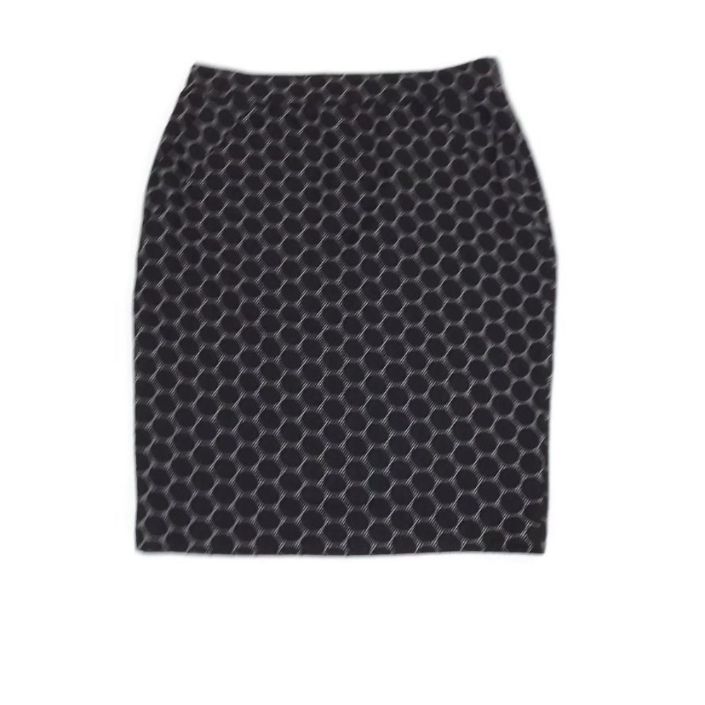 ELLE womens Career Pencil skirt size S Small Geo
